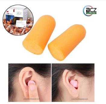 Pu Foam Anti-noise Waterproof Earplugs Soundproof Sleep Earmuffs Good 3M1100 professional noise reduction sound earplugs anti-noise learning to sleep with sleep